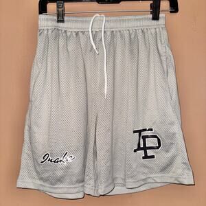 Inaka Power Cream White Mesh Powerlifting Shorts - XS